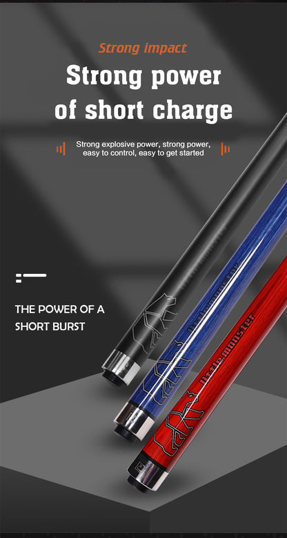 Little Monster Bear Series 55" Power Break Kick-off Punch Billiard Carbon FiberPool Cue Stick 12.9mm