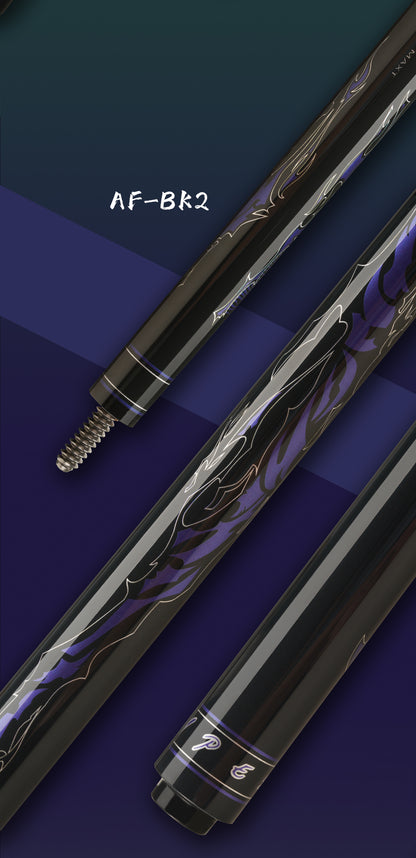 Fury AF-BK Series Billiards Punch Jump Cue Carbon Fiber Technology Shaft Carbon Punch Cue Professional Billiard Stick Kit