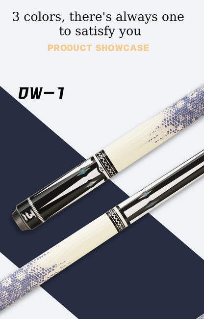 NEW Arrival PREOAIDR 3142 DW Pool Cue Stick 10.5/11.5/12.5mm Tip Size Maple Shaft Uniloc Joint Lizard Print Handle Billiards