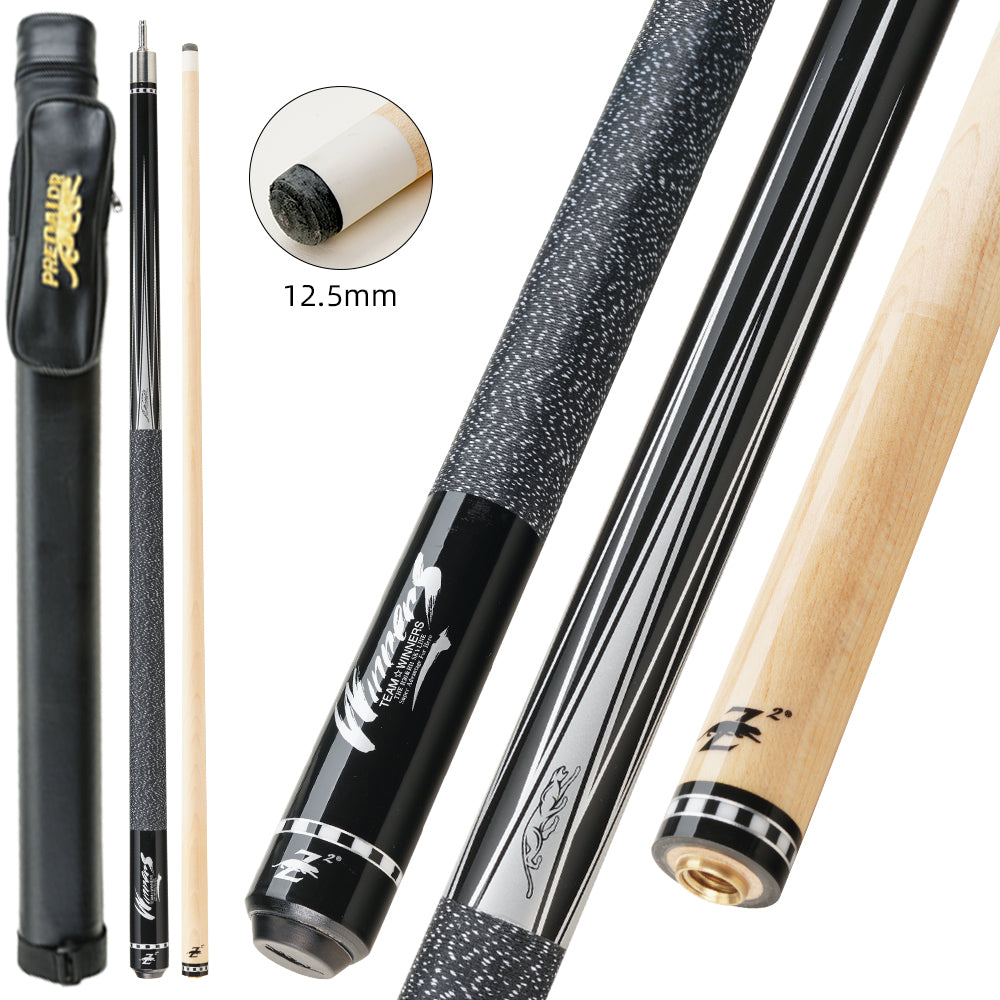 PREOAIDR 3142 WINNER Pool Cue Stick Billiards Maple Carbon Fiber Technology Shaft Pool Cue 10.8/11.8/ 13mm Uni-loc Joint Cue Kit