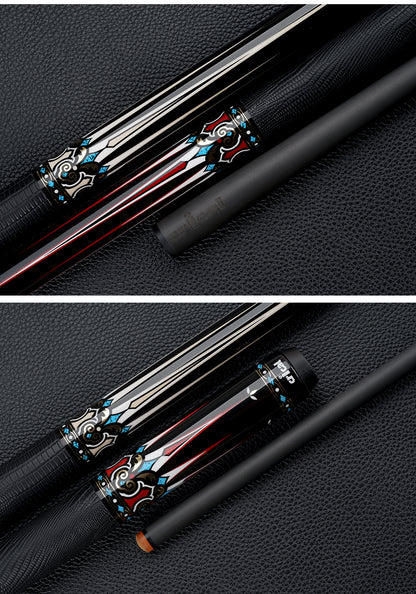 CRICAL XIANGYUN Carbon Fiber Pool Cue 12.5mm Tip 3/8*8 Radial Joint Carbon Cue Fiber Billiard Stick