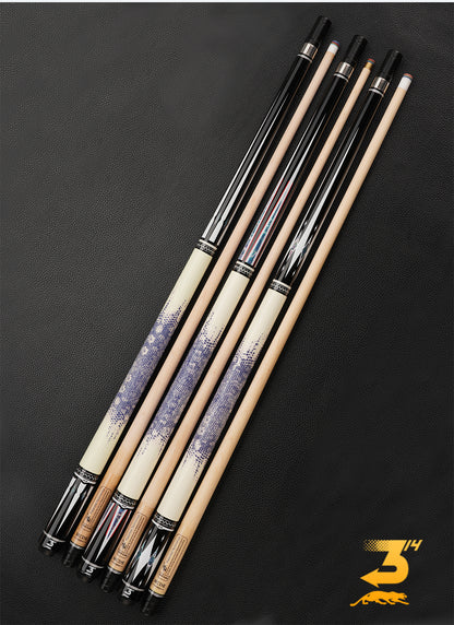 PREOAIDR 3142 DW Pool Cue Stick 10.5/11.5/12.5mm Tip Size Maple Shaft Uniloc Joint Lizard Print Handle Billiards