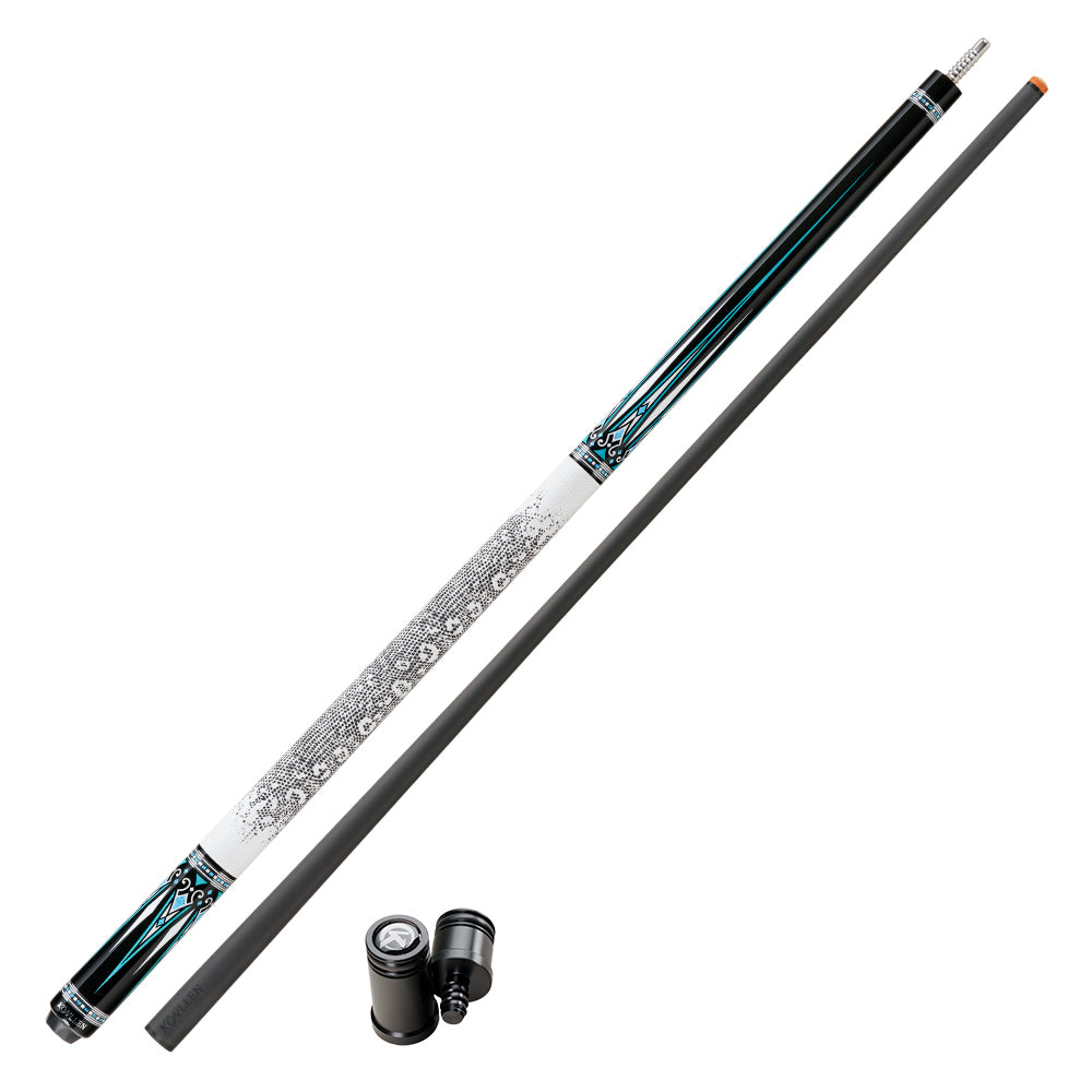 KONLLEN Original KL-15WF Billiard Carbon Fiber Pool Cue Stick 12.5mm Tip 3*8/8 Joint Pin Professional Taper Leather Grip Billiard Cue Kit