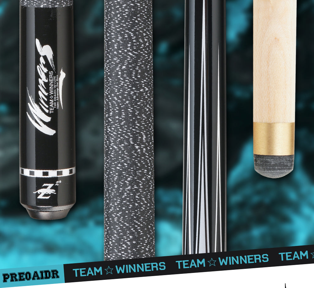 PREOAIDR 3142 WINNER Pool Cue Stick Billiards Maple Carbon Fiber Technology Shaft Pool Cue 10.8/11.8/ 13mm Uni-loc Joint Cue Kit