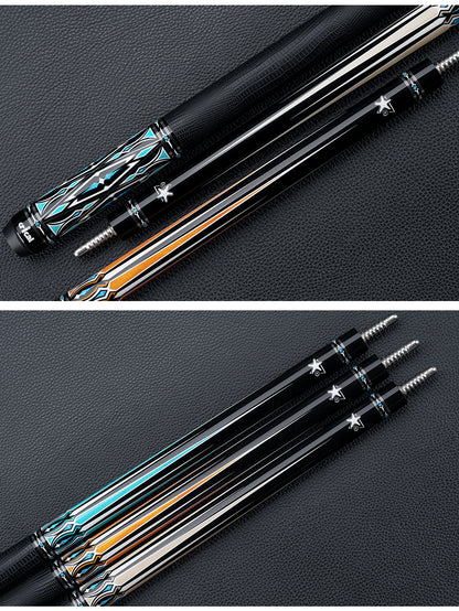 CRICAL FENGLUAN Carbon Fiber Pool Cue ,12.4mm 1/2 Pool Cue Stick ,3/8*8 Radial Carbon Cue Fiber Billiard Stick