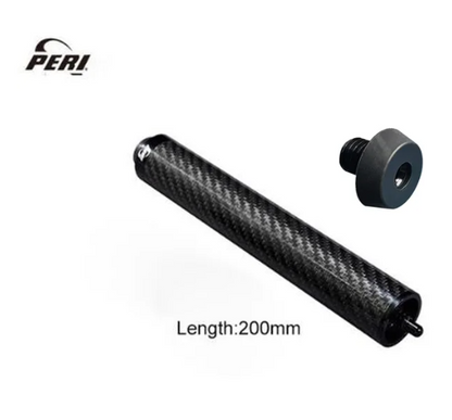 PERI Pool Cue Extension PERI Extension Cue Extended Black 8 Cue Extension Carbon Fiber Professional Ultralight Extension