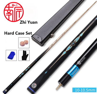 New Arrival NanJiang Series Snooker Cue Stick Size One Piece Cue Stick With Snooker Cue Case Set