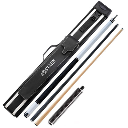 ZOKUE Elite Series Carbon Fiber Pool Cue Low Deflection Full Carbon Technology Cue Stick For Beginner Primary Pool Stick