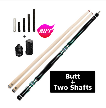 ZOKUE Carom Stick Professional Carom Billiard Cue 3 Cushion Cue Carom Cue Taper 12mm Tip 142 cm Libre Cue with Case