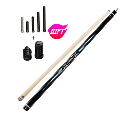 ZOKUE Carom Stick Professional Carom Billiard Cue 3 Cushion Cue Carom Cue Taper 12mm Tip 142 cm Libre Cue with Case