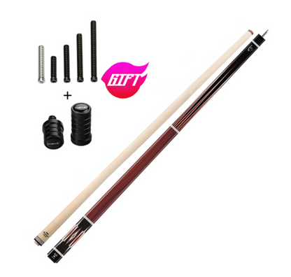 ZOKUE Carom Stick Professional Carom Billiard Cue 3 Cushion Cue Carom Cue Taper 12mm Tip 142 cm Libre Cue with Case