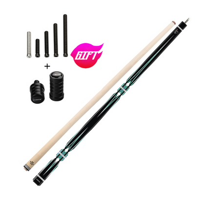 ZOKUE Carom Stick Professional Carom Billiard Cue 3 Cushion Cue Carom Cue Taper 12mm Tip 142 cm Libre Cue with Case