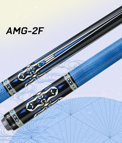 KONLLEN Carbon Fiber Pool Cue Stick, 12.5mm Tip, 3*8 Joint Pin, Professional Taper, Low Deflection Billard