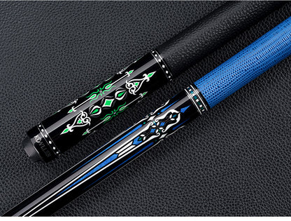 KONLLEN Carbon Fiber Pool Cue Stick, 12.5mm Tip, 3*8 Joint Pin, Professional Taper, Low Deflection Billard