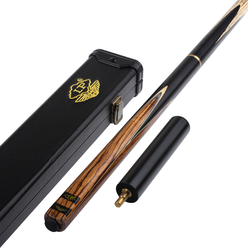 LP Ash Handmade Snooker Cue Kit, Stick with Good Case with Extension, 10mm Tip, Made in China