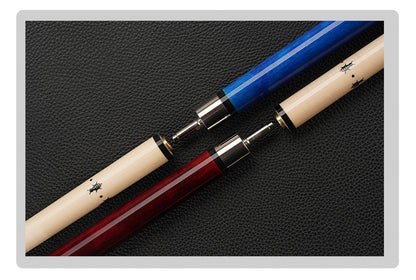 ZOKUE Billiard Punch Cue, Uni-Lock, Quick Joint, 13mm Tip Maple Shaft, Smooth Wrap Break, Strong Powerful Kit, Exquisite Design