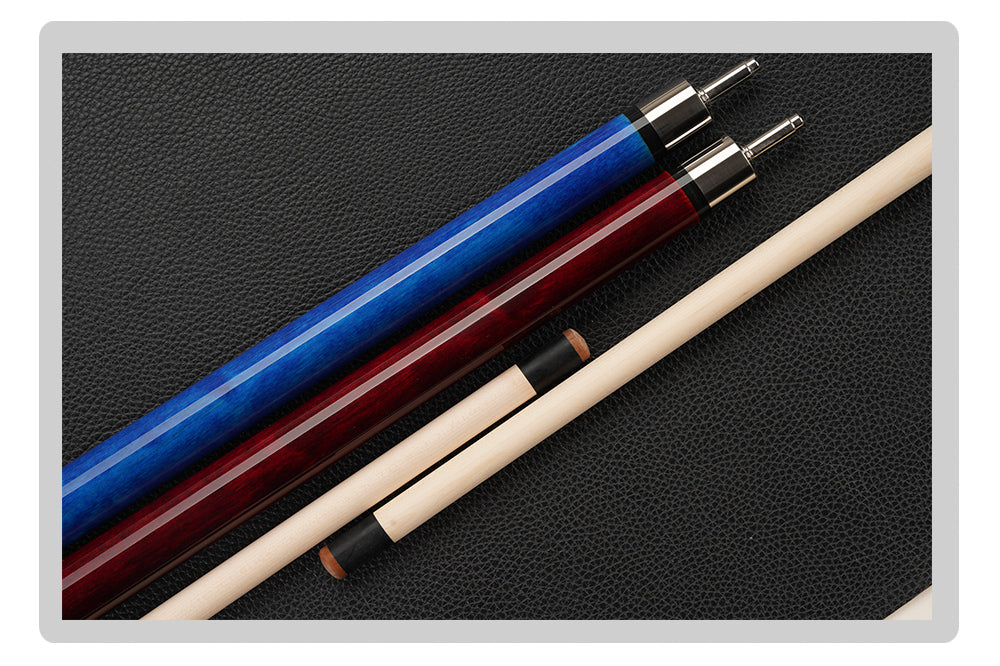 ZOKUE Billiard Punch Cue, Uni-Lock, Quick Joint, 13mm Tip Maple Shaft, Smooth Wrap Break, Strong Powerful Kit, Exquisite Design