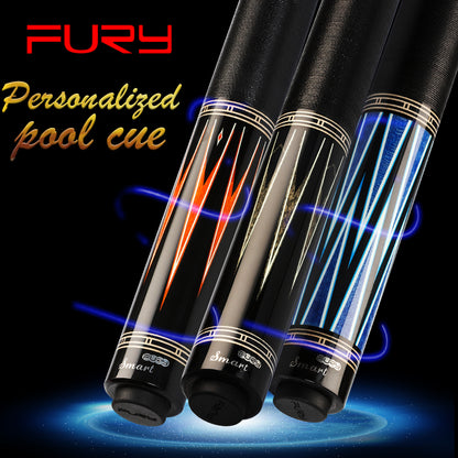 FURY Biiliard CL 2-6 Maple Billard Pool Cue Stick Kit 13mm Tiger Tip Professional Maple HTO Shaft