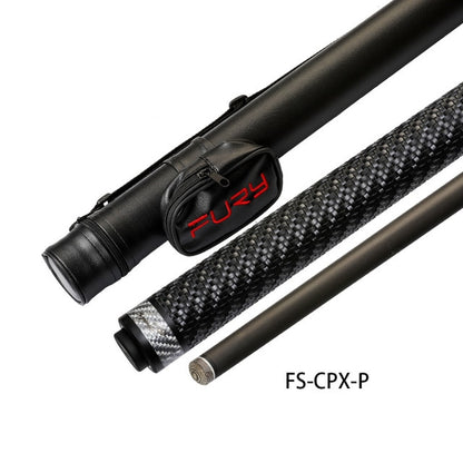 FURY FS-CPX-N/P Billiard Punch Cue Hell Fire Tip 13mm Tip Professional Carbon Fiber Shaft Billar Tecnologia Break Cue with Gifts