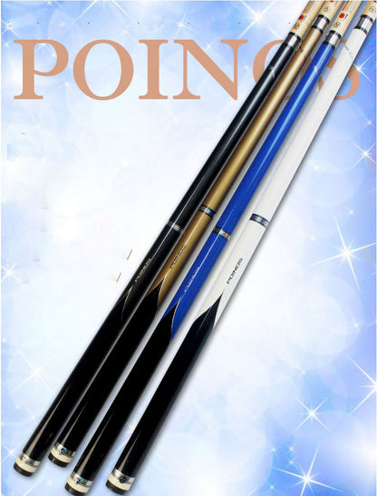 POINOS Brand CY Billiard Pool Stick Cue Kit Tips 13mm 11.5mm 10mm Gold Blue White Black Colors Duarble China