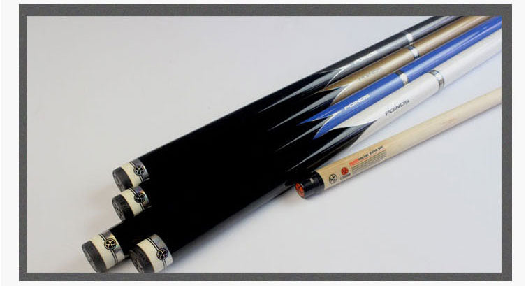 POINOS Brand CY Billiard Pool Stick Cue Kit Tips 13mm 11.5mm 10mm Gold Blue White Black Colors Duarble China