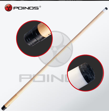 POINOS DY Pool Cue Billiard Cue 13mm Tip Maple Silicone Wrap Billar Stick Kit For Beginner Black 8 Nine Ball China