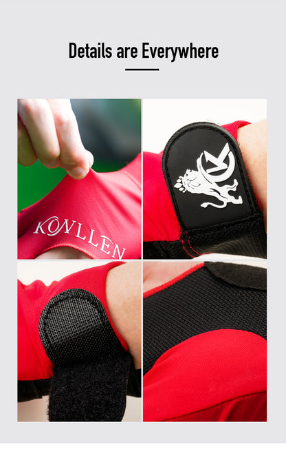 KONLLEN new Pool Glove Fingerless Gloves Left Hand Gloves Snooker Gloves Pool Cue/Carom Gloves Durable Billiards Accessories