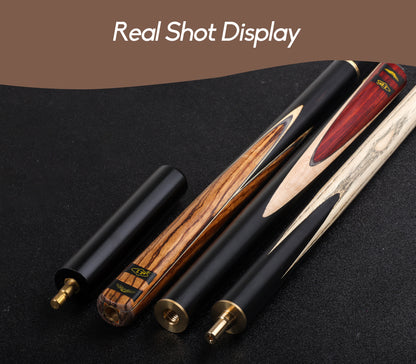 LP Ash Handmade Snooker Cue Kit, Stick with Good Case with Extension, 10mm Tip, Made in China