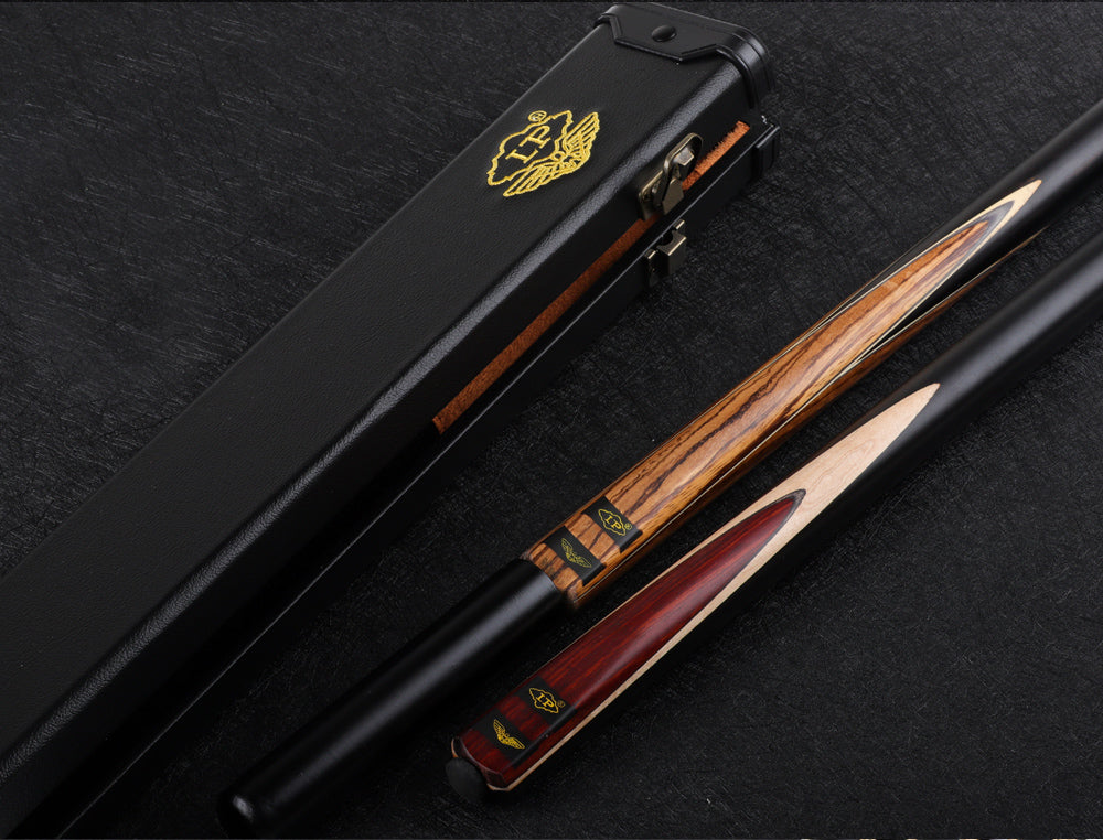 LP Ash Handmade Snooker Cue Kit, Stick with Good Case with Extension, 10mm Tip, Made in China