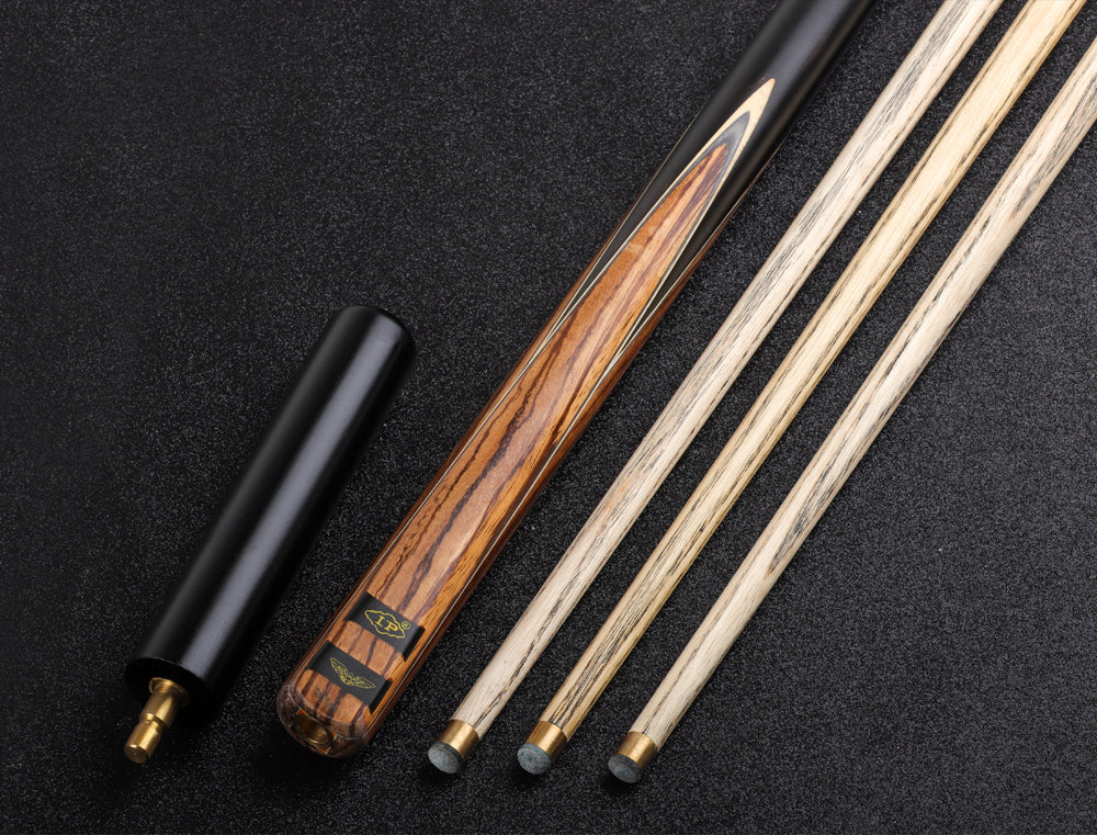 LP Ash Handmade Snooker Cue Kit, Stick with Good Case with Extension, 10mm Tip, Made in China