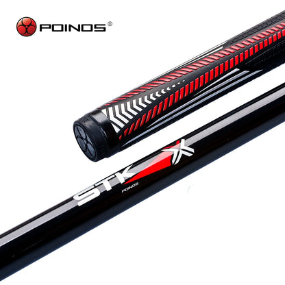 POINOS DY Pool Cue Billiard Cue 13mm Tip Maple Silicone Wrap Billar Stick Kit For Beginner Black 8 Nine Ball China