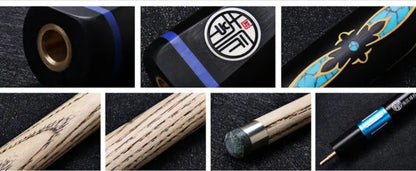 New Arrival NanJiang Series Snooker Cue Stick Size One Piece Cue Stick With Snooker Cue Case Set