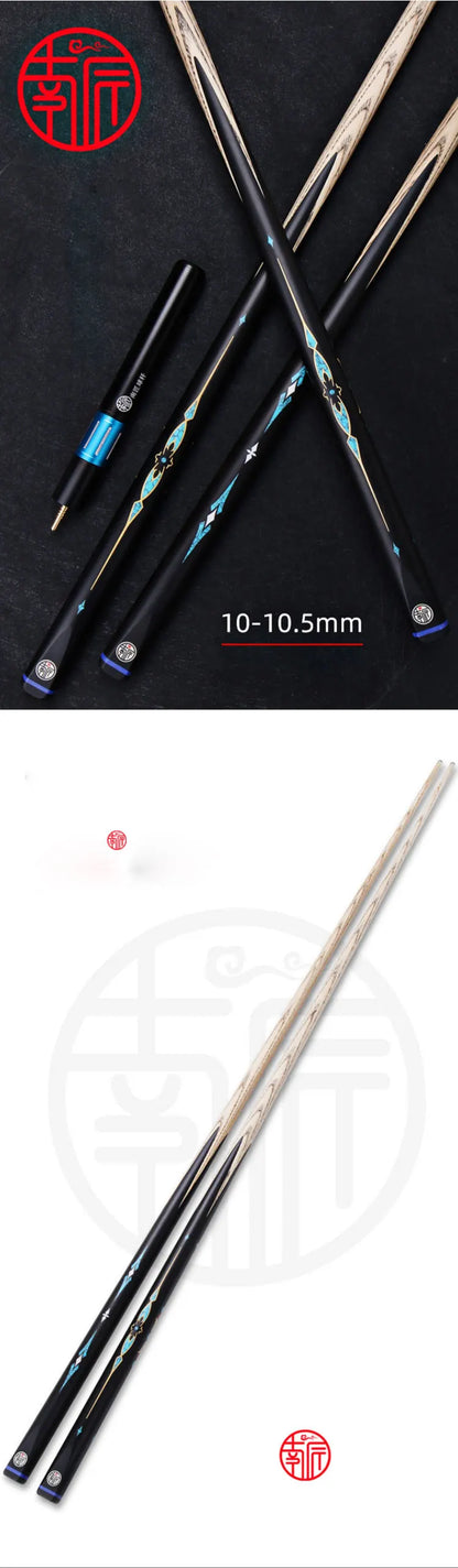 New Arrival NanJiang Series Snooker Cue Stick Size One Piece Cue Stick With Snooker Cue Case Set