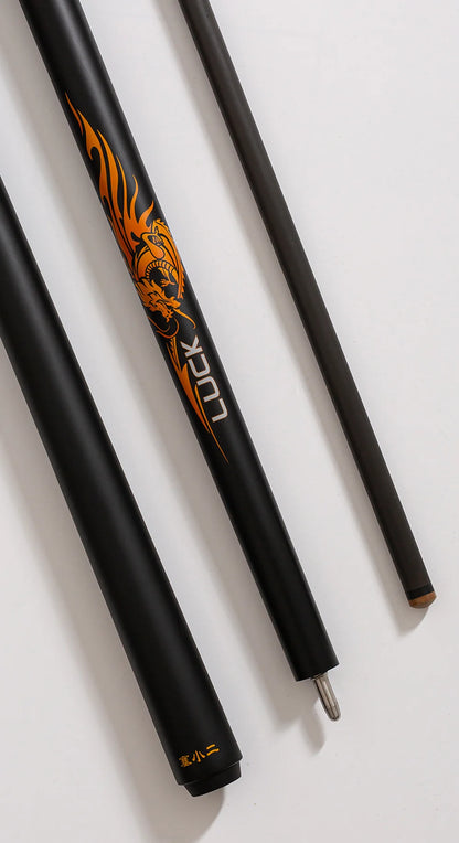 Sai Xiaoer Black technology Punch Carbon Fiber Cue 13mm 58'' Bakelit Tip 1/2 Break Cue Uniloc Pin Joint Billiard Table Cue