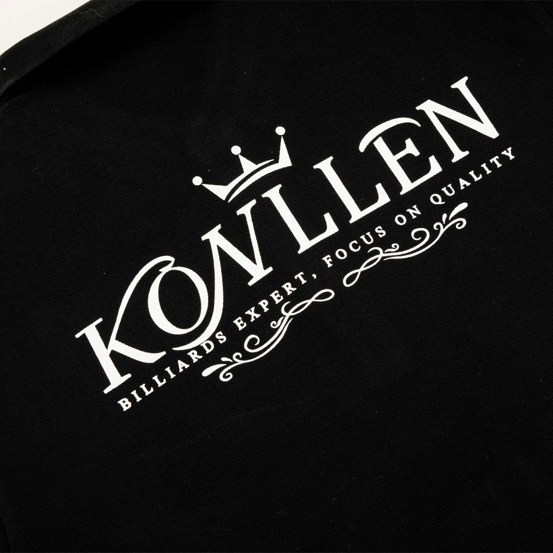 KONLLEN Pool Cues Billiards Mens Polo T-shirt Black White Short Sleeve Male Brand teeshirt Men Summer Cotton T shirt