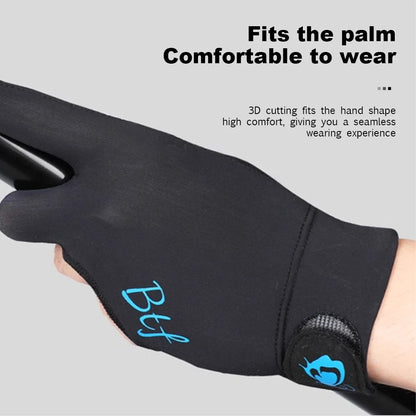 BTF Billiard gloves with  fingerless high-end professional Pool gloves three-finger gloves for billiard accessories