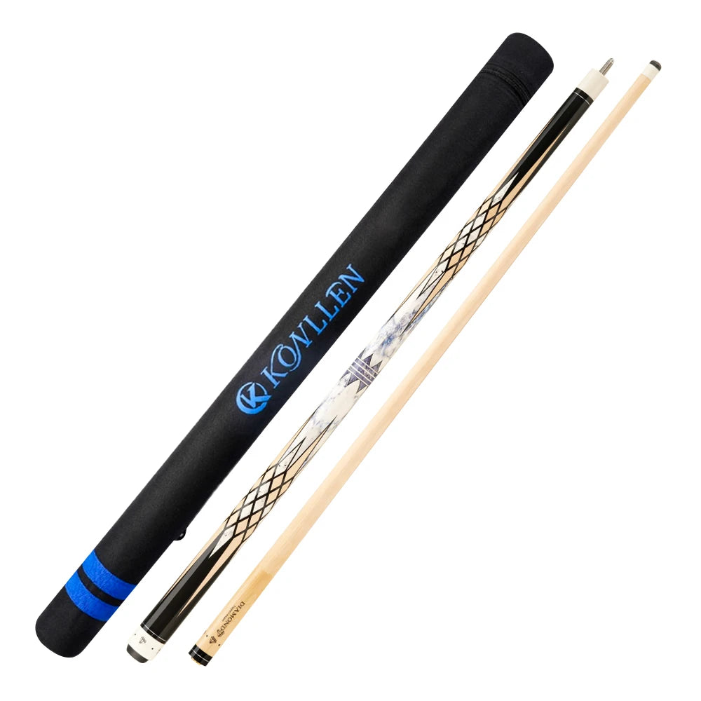 Pool Cue Billiard Maple Shaft Stick With Case Smooth Wrap Billard 57-in Cues Pool Table Wonderful Decal Butt Professional Stick