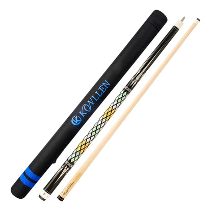 Pool Cue Billiard Maple Shaft Stick With Case Smooth Wrap Billard 57-in Cues Pool Table Wonderful Decal Butt Professional Stick