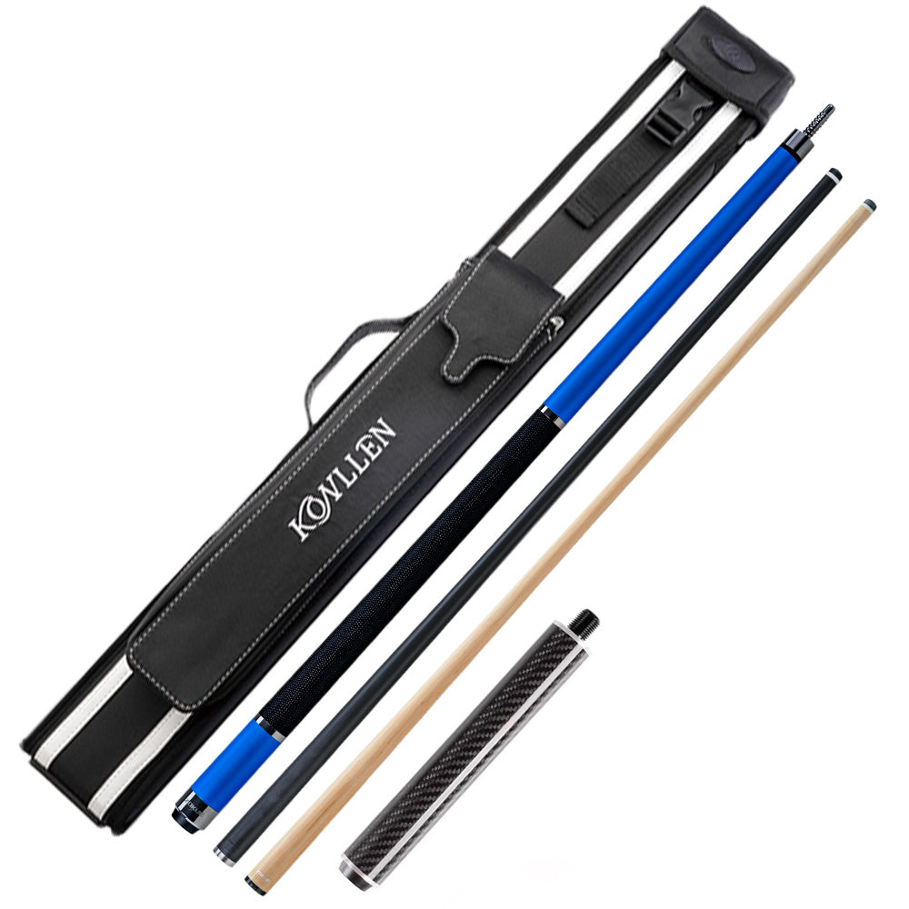 ZOKUE Elite Series Carbon Fiber Pool Cue Low Deflection Full Carbon Technology Cue Stick For Beginner Primary Pool Stick