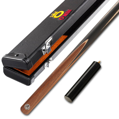 O'MIN ENLIGHTEN 3/4 Piece 1pc Snooker Cue with Case with Extension Ash