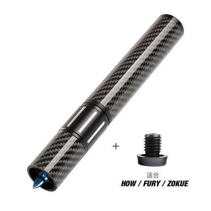 Billard Extendable Extension 1 pcs Black Carbon Fiber Aluminum Alloy for MEZZ/ZOKUE/FURY/PREDAIOR