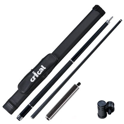 ZOKUE Elite Series Carbon Fiber Pool Cue Low Deflection Full Carbon Technology Cue Stick For Beginner Primary Pool Stick