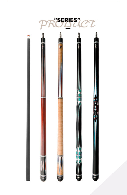 ZOKUE KONLLEN Carom Stick Carbon Fiber Shaft Maple Shaft Carom 3 Cushion Cue Carom Cue Taper 12mm Tip 142cm Libre Cue