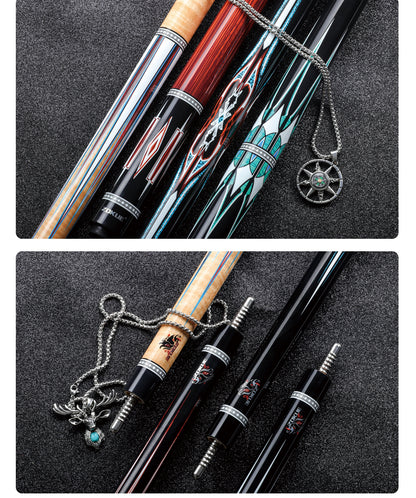 ZOKUE KONLLEN Carom Stick Carbon Fiber Shaft Maple Shaft Carom 3 Cushion Cue Carom Cue Taper 12mm Tip 142cm Libre Cue