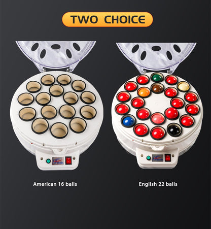 Billiard Ball Cleaner Machine Pool 16 balls Snooker 22 Balls Clean Automatic Washing Electronic Machine Ball Clean Accessories