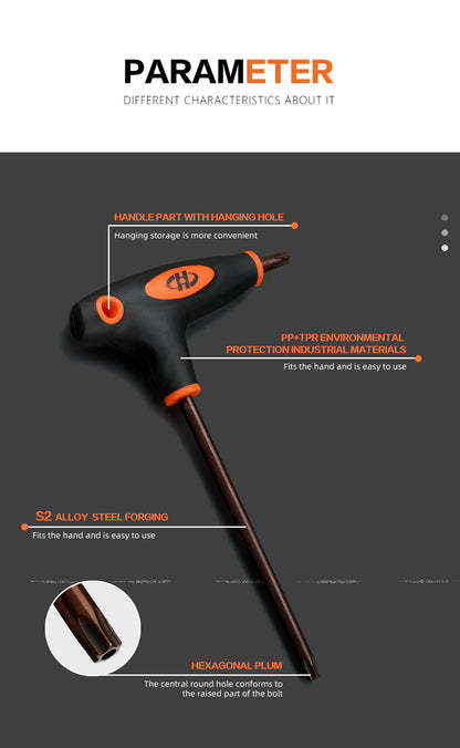 Billiards T-shaped Hexagon Wrench Socket