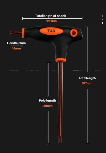 Billiards T-shaped Hexagon Wrench Socket