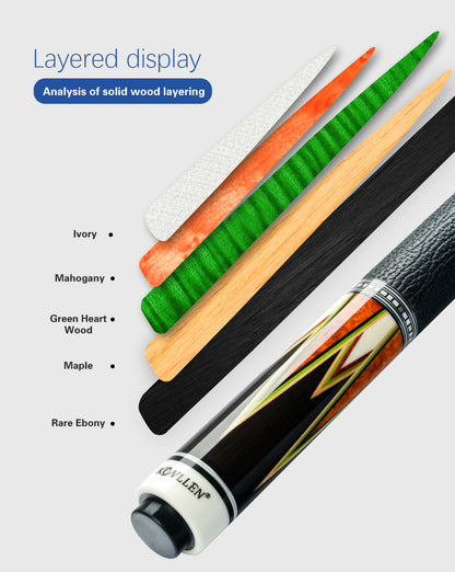 KONLLEN CXD-2 Low Deflection Pool Cue