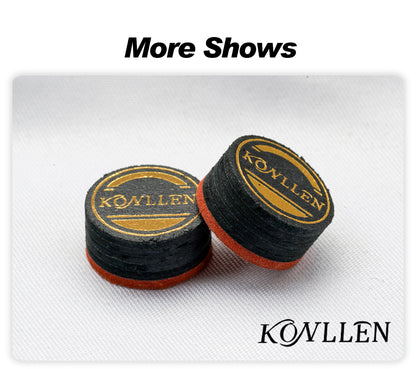 Konllen Carom Cue Tip 5 Pcs/lot 14mm