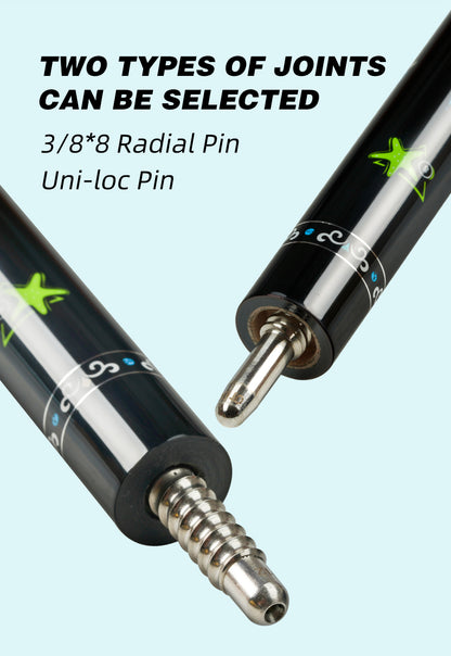 CRICAL YZ 11.5/12.5mm Carbon Shaft 3/8*8 radial pin/uniloc